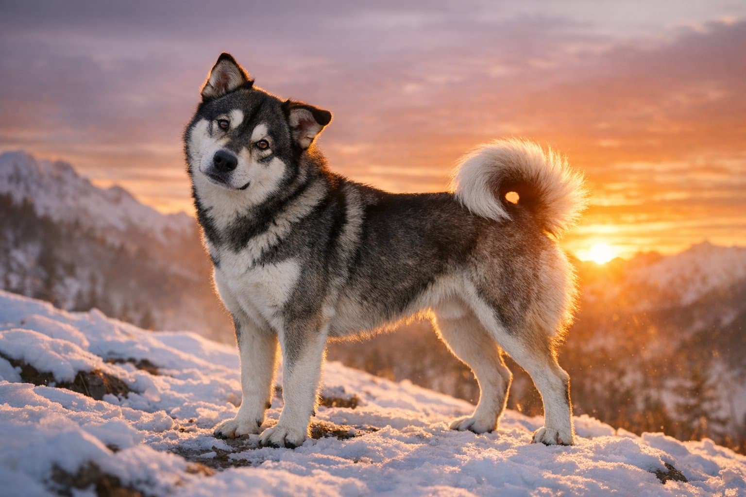 Malamute Staffie