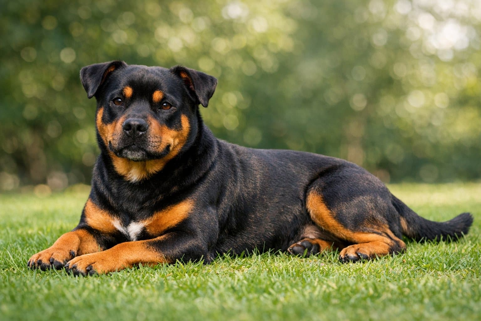 Rottie Staffie