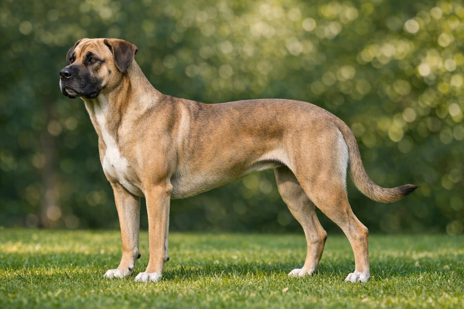 Mastiff Whippet