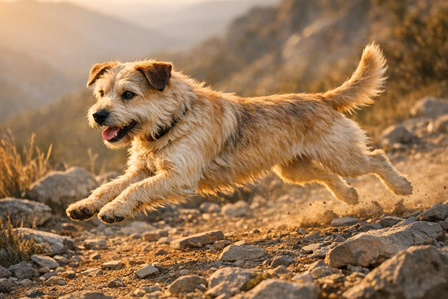 Wheaten Border Terrier