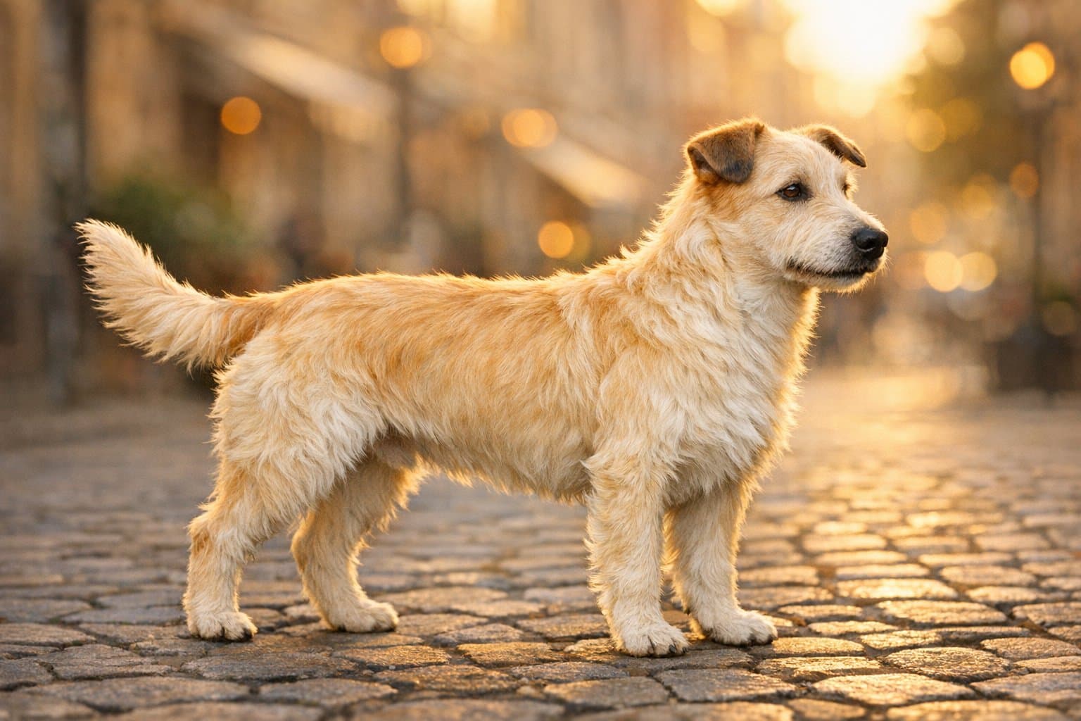 Wheaten Bull Terrier