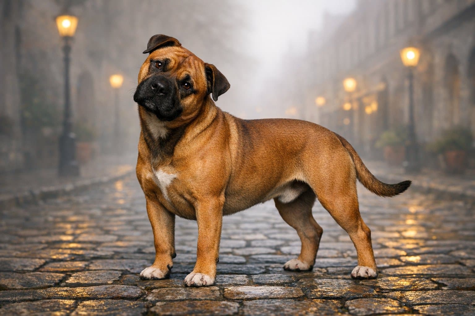 Bullmastiff Bull Terrier Mix